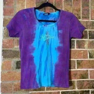 Women’s 2005 Harley Davidson tie dye tee shirt